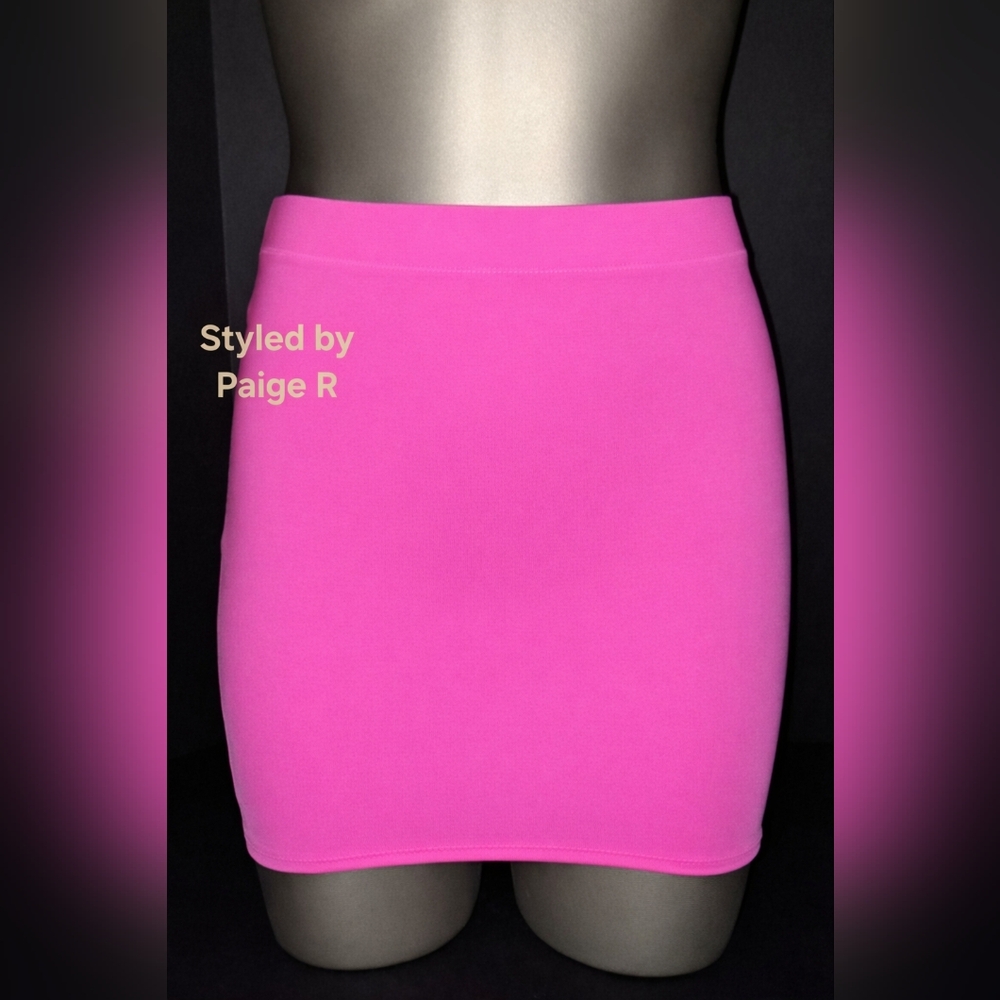 💕NWT SKIMS Swim Tube Skirt Cover Up Cover-up Bottom Pink TAFFY XS